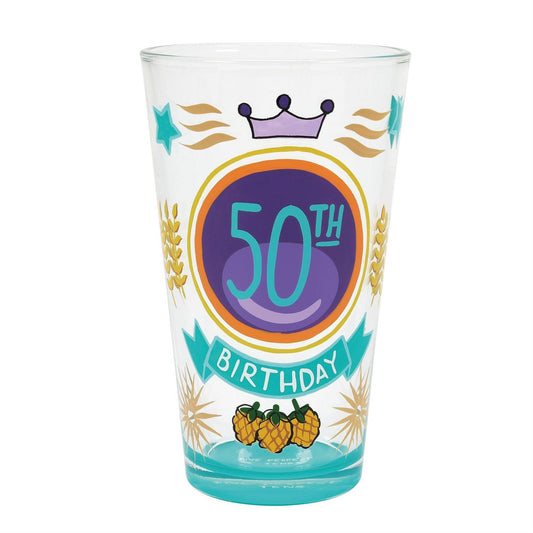 Pint Glass - 50th Birthday